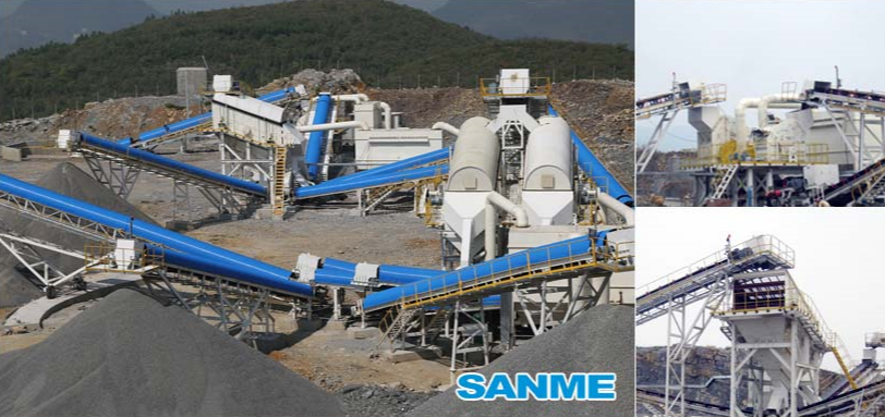 3,000,000 TPY Limestone Aggregate Production Line For LAFARGE